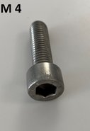 verzinkt inbusbout M4 