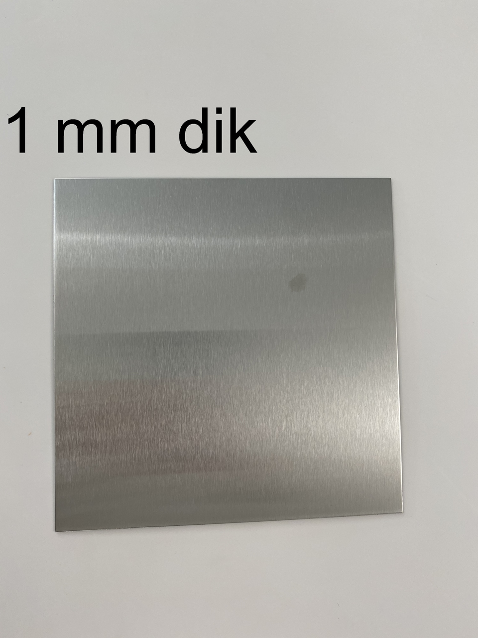 Gelijk Lol Slechte factor inox plaat 1mm dik - Metaalshop.be
