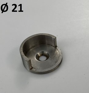 ophangstuk voor buis Ø 21 