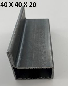 vleugelbuis 40 X 40 X 20 mm