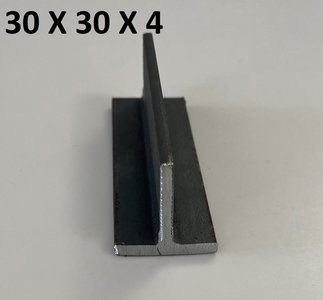 T-profiel 30 X 30 X 4 mm 