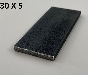 plat staal 30 X 5 mm