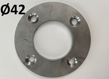 voetplaat Ø 42