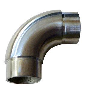 rondbocht 90° inox 