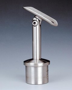 handleuningdrager voor buisuiteinde pivoteerbaar 