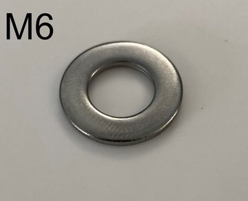 inox rondellen M6 