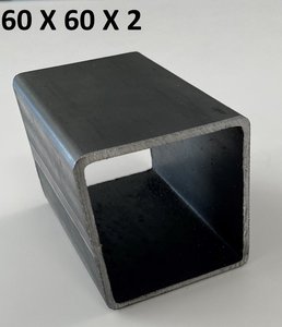 koker vierkant 60 X 60 X 3 mm 