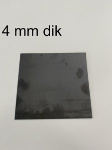 metalen plaat onbehandeld 4mm dik 